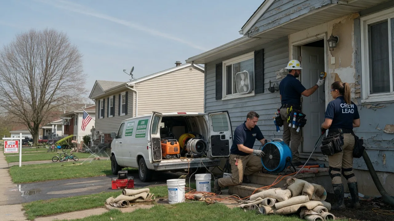 Flood Cleanup in Pearl, IL near me