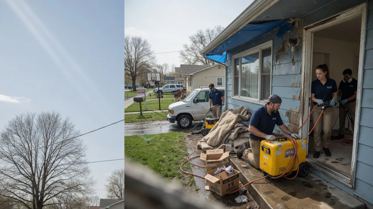 Basement Flood Cleanup in Pearl, IL near me